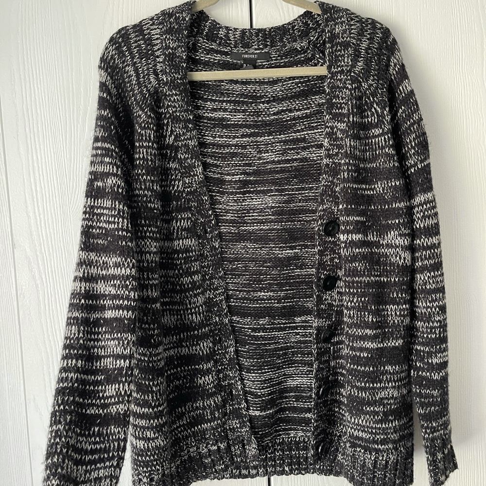Black & White Cardigan